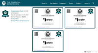 Doto’s membership of The Financial Commission