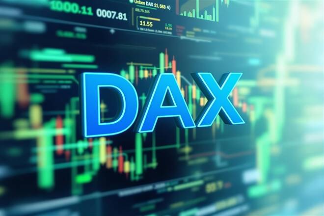 DAX and trading chart, FX Empire