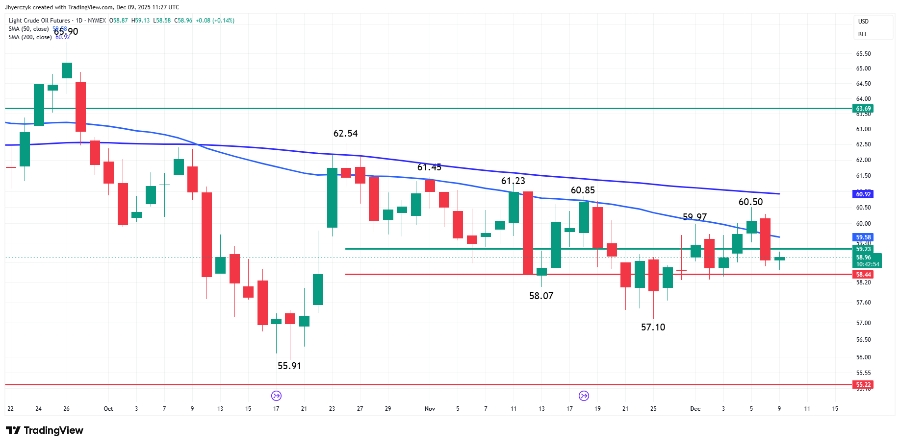 Light Crude Oil Futures Analysis