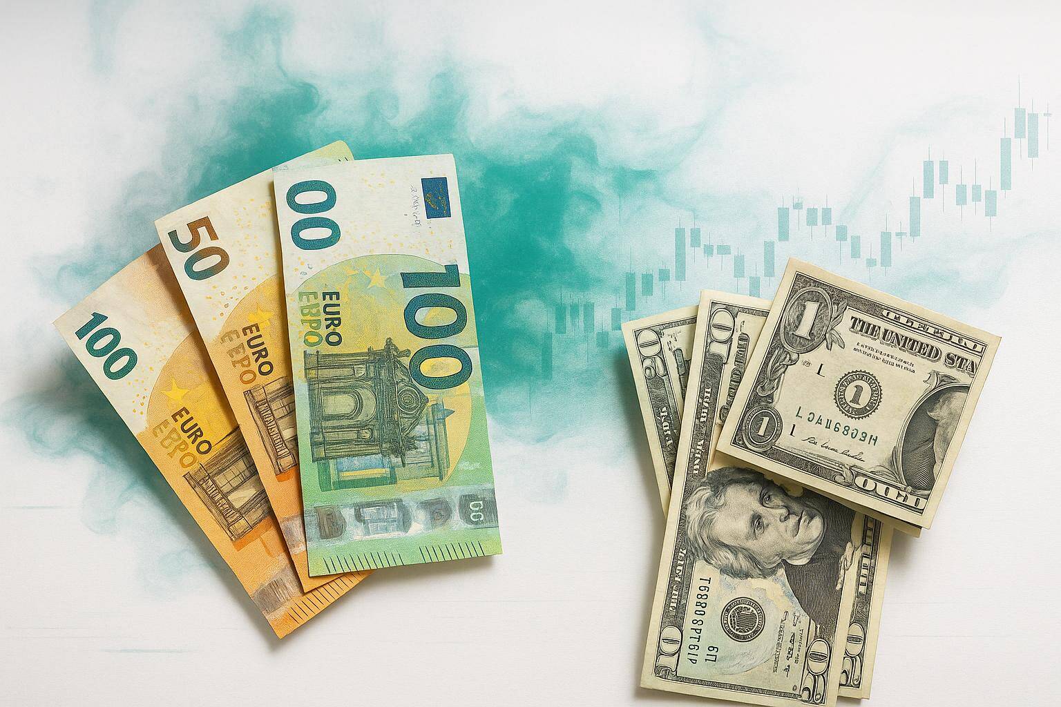 Euros y dólares estadounidenses, FX Empire