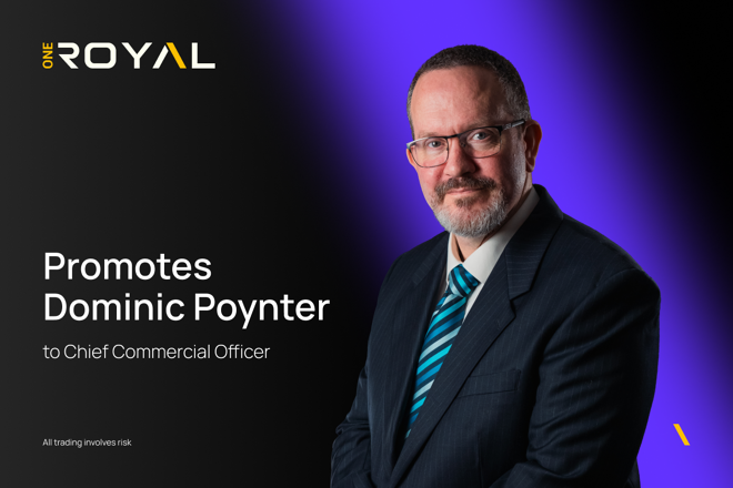 OneRoyal Promotes CMO Dominic Poynter to Chief Commercial Officer, FX Empire