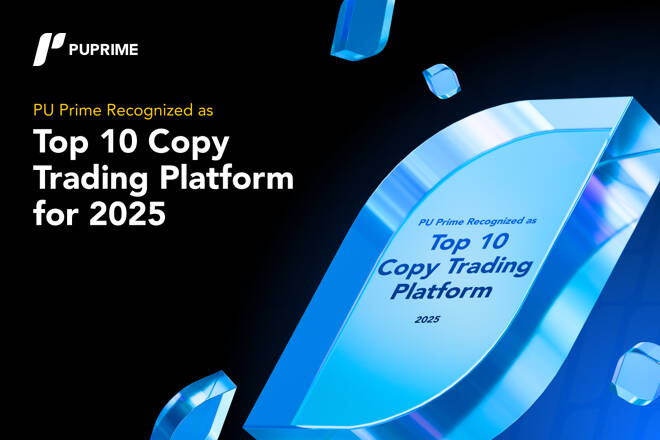 Top 10 Copy Trading Platform for 2025 award for PU Prime. FX Empire