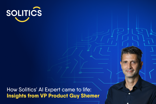 Guy Shemer and the new AI Epert from Solitics. FX Empire