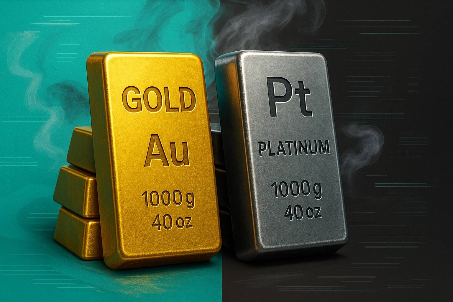 Gold Platinum (2) platino vs oro