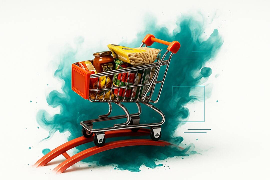 Shopping cart rollercoaster. FX Empire