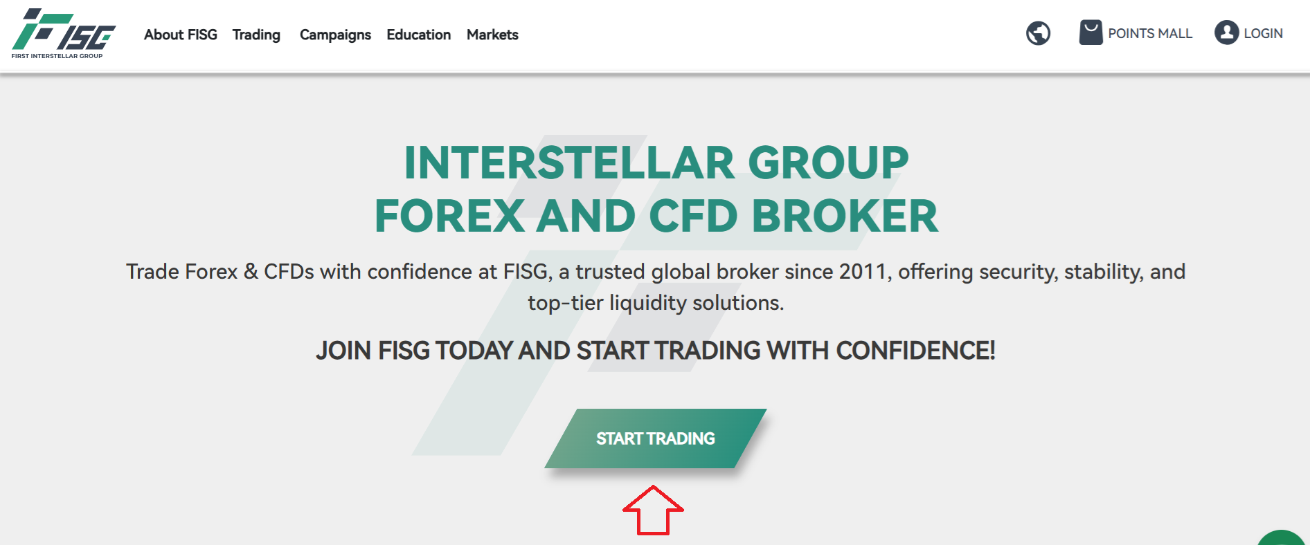 Opening an account with FISG
