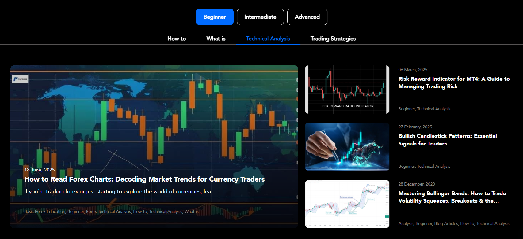 PU Prime’s trading academy