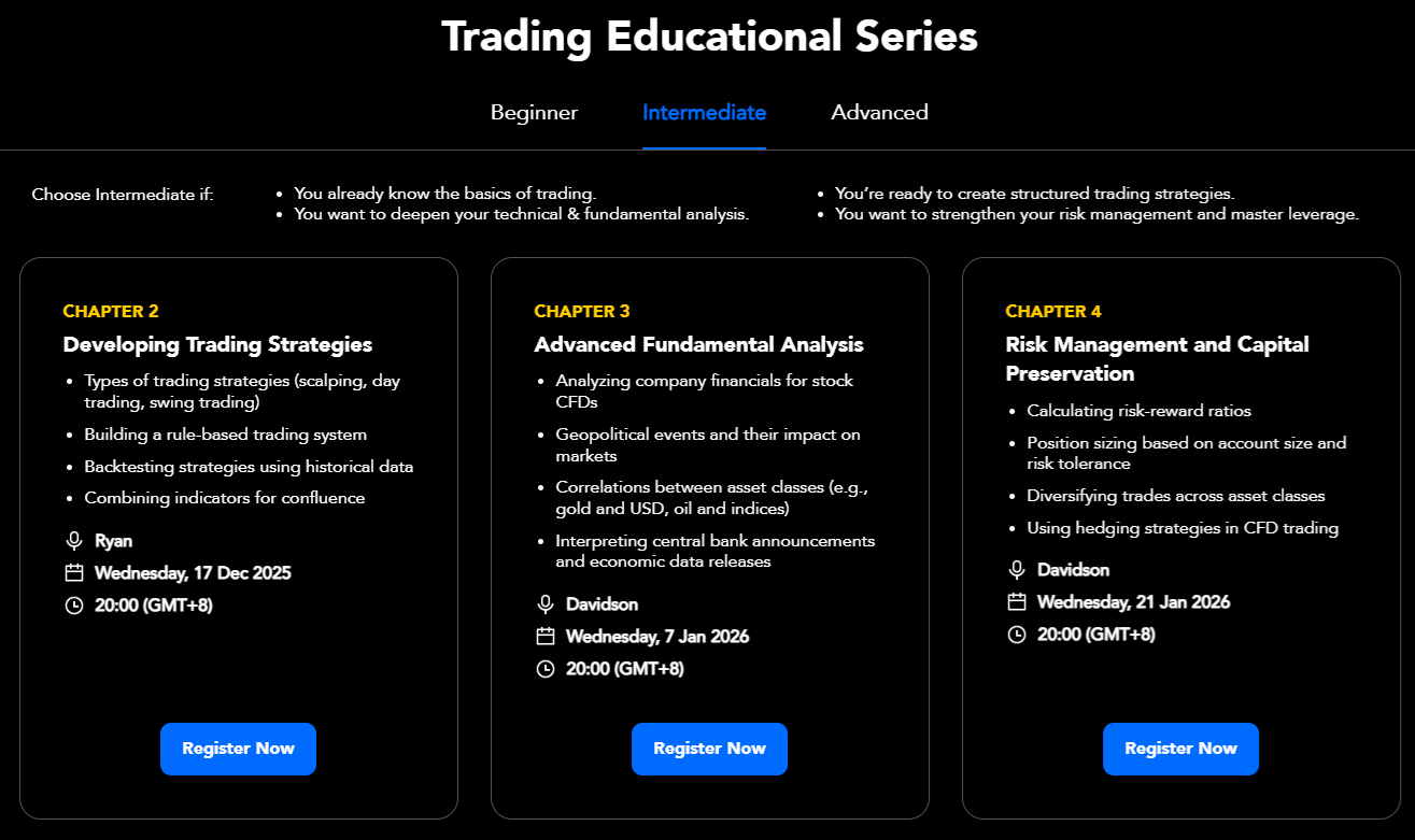 PU Prime’s educational webinars