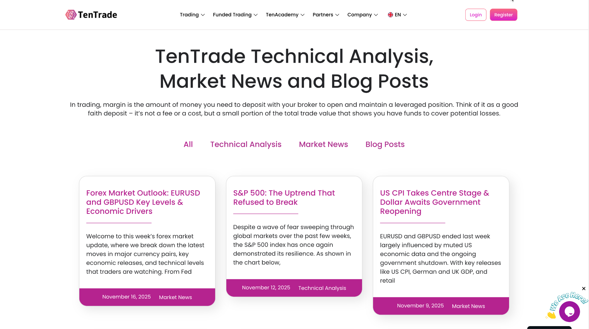 TenTrade research