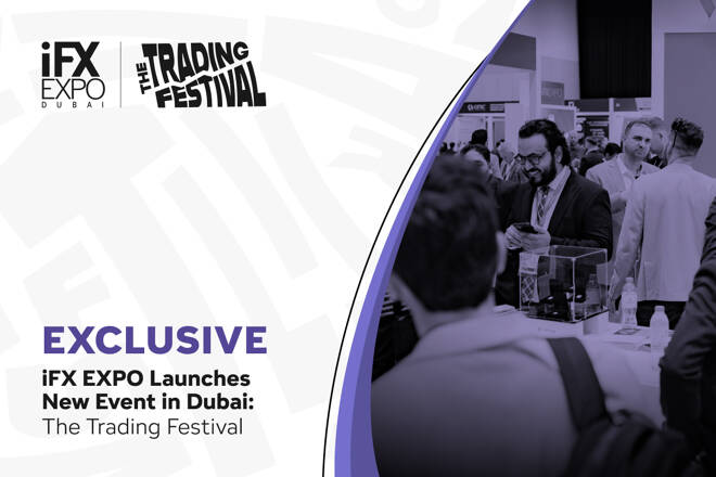 iFX EXPO Launches New Event in Dubai: The Trading Festival and people on the right.