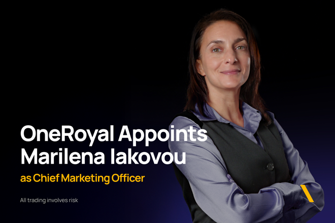 OneRoyal Appoints Marilena Iakovou as Chief Marketing Officer, FX Empire