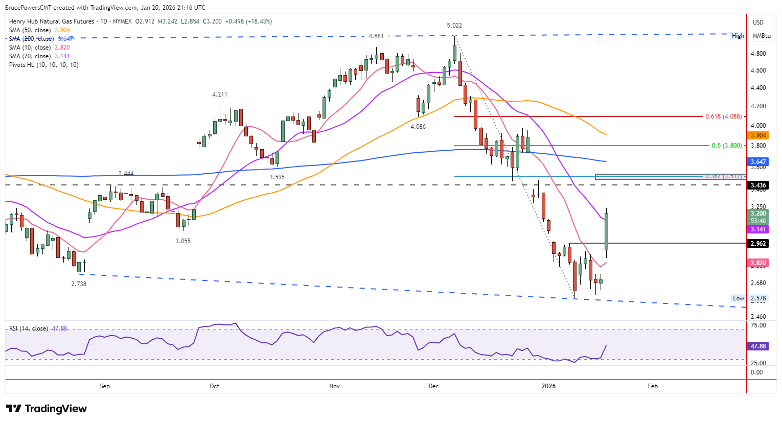 Double bottom breakout triggers
