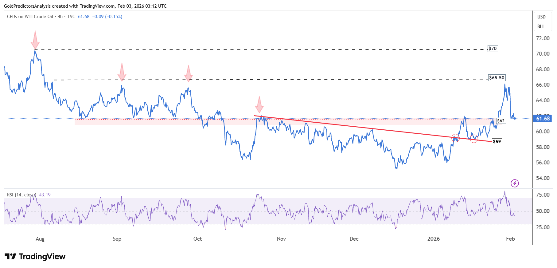 WTI Crude 