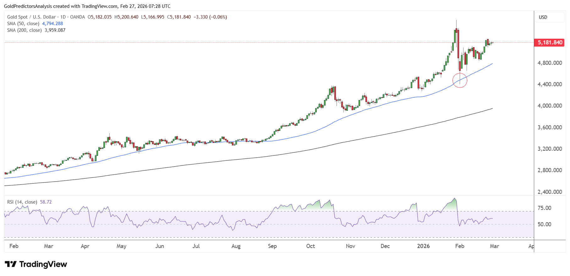 Gold Daily