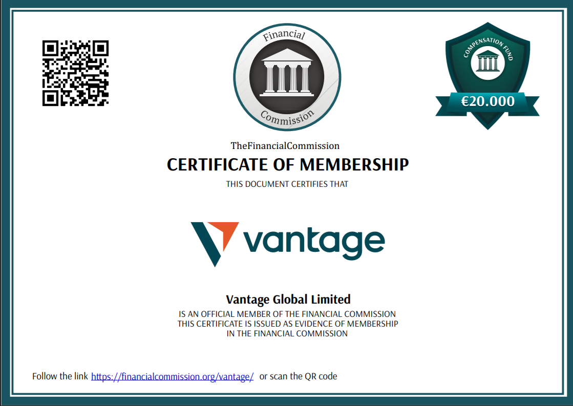 Vantage Global Limited is a member of The Financial Commission