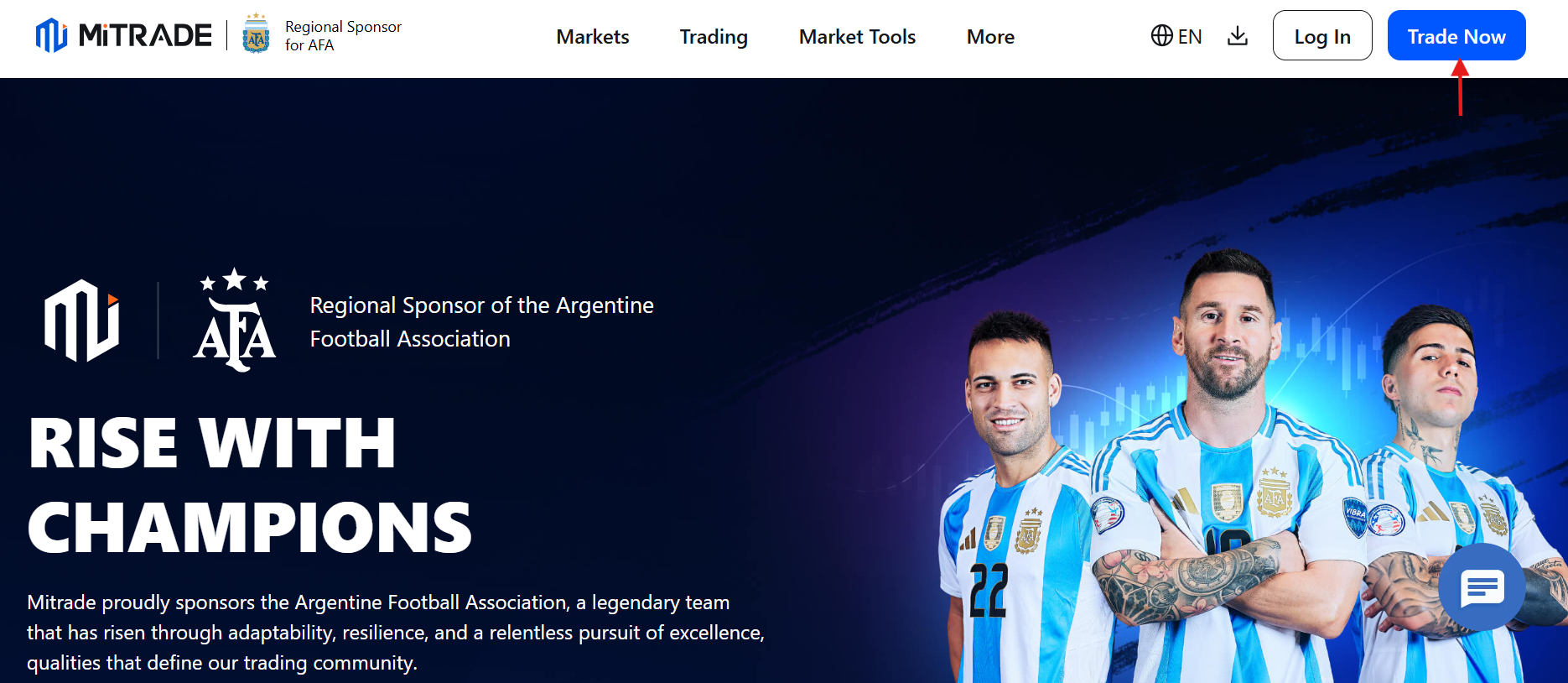 Opening an account with Mitrade