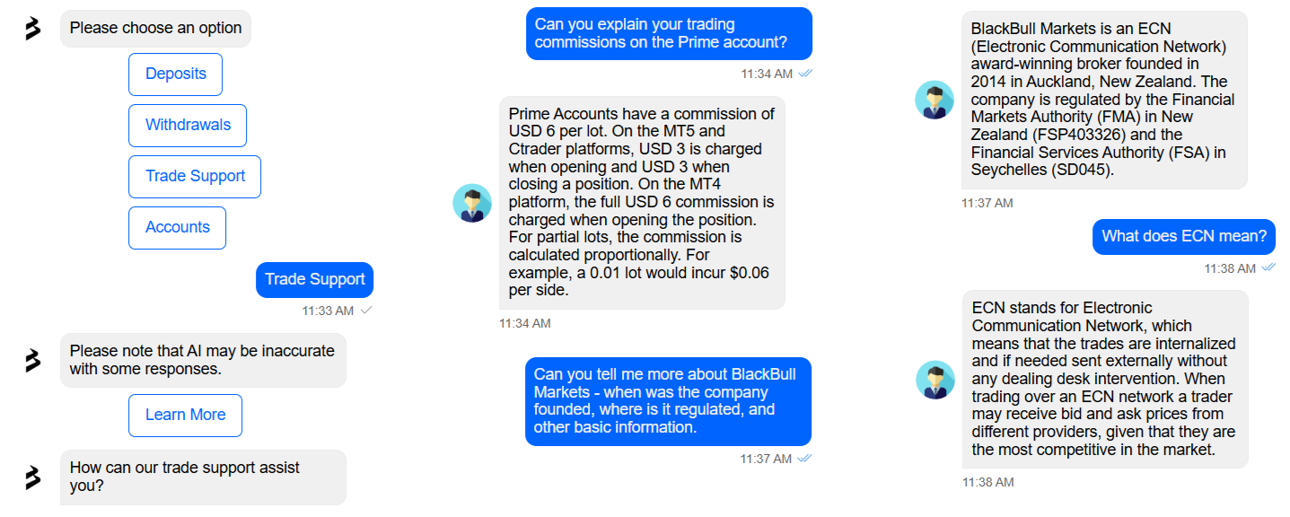 My first conversation with BlackBull Markets
