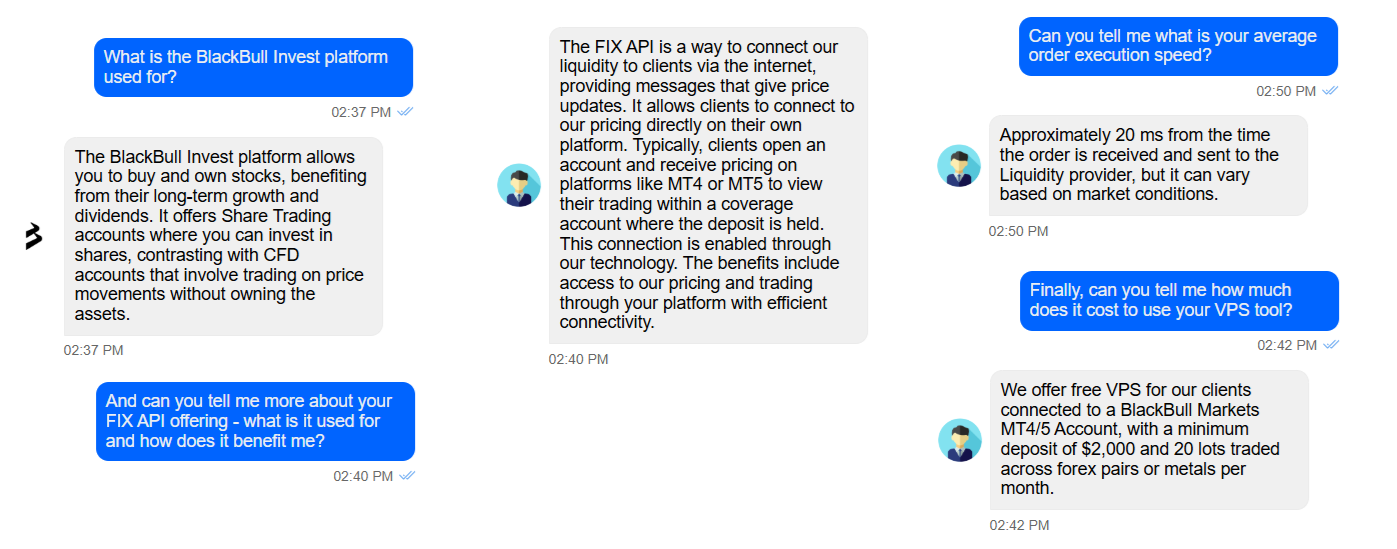 My second conversation with BlackBull Markets