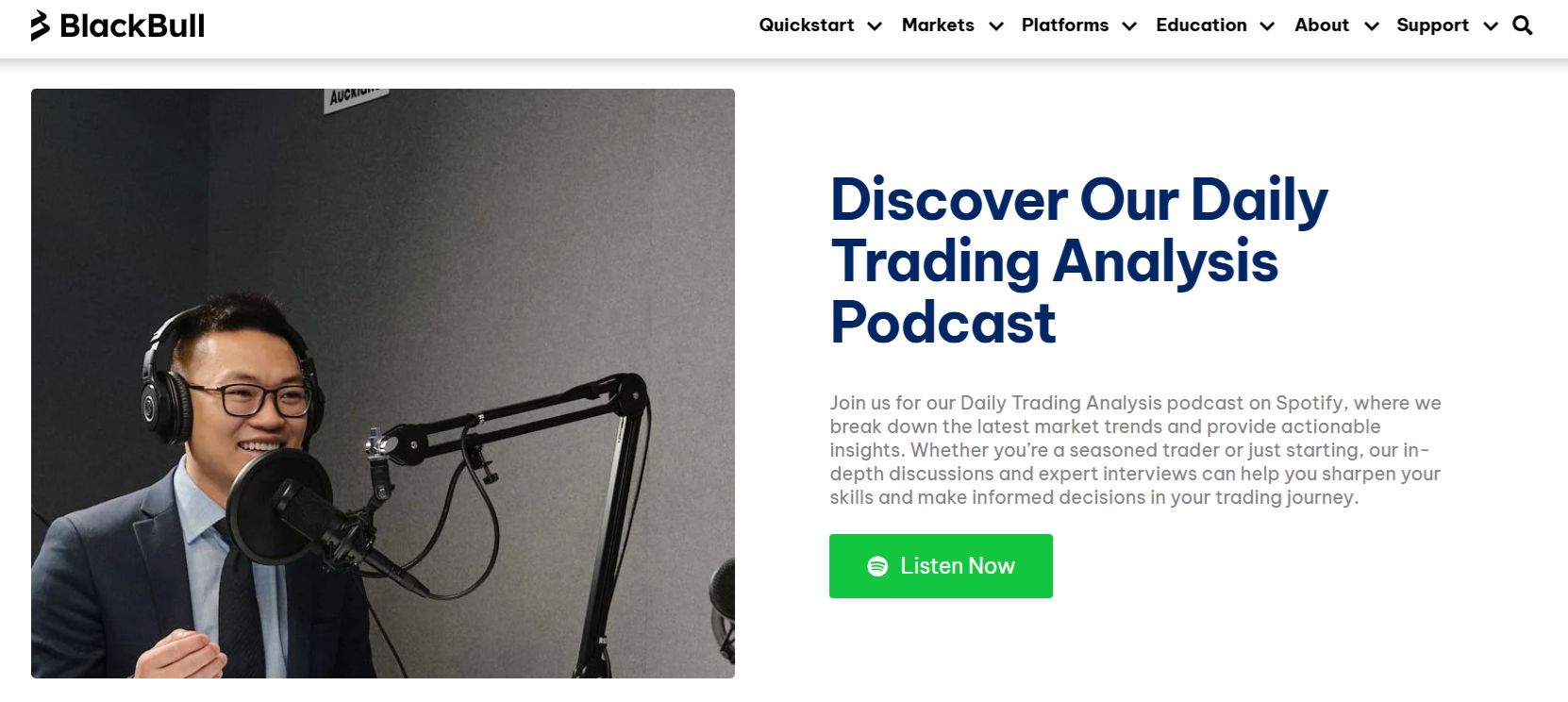 BlackBull Markets’ podcast