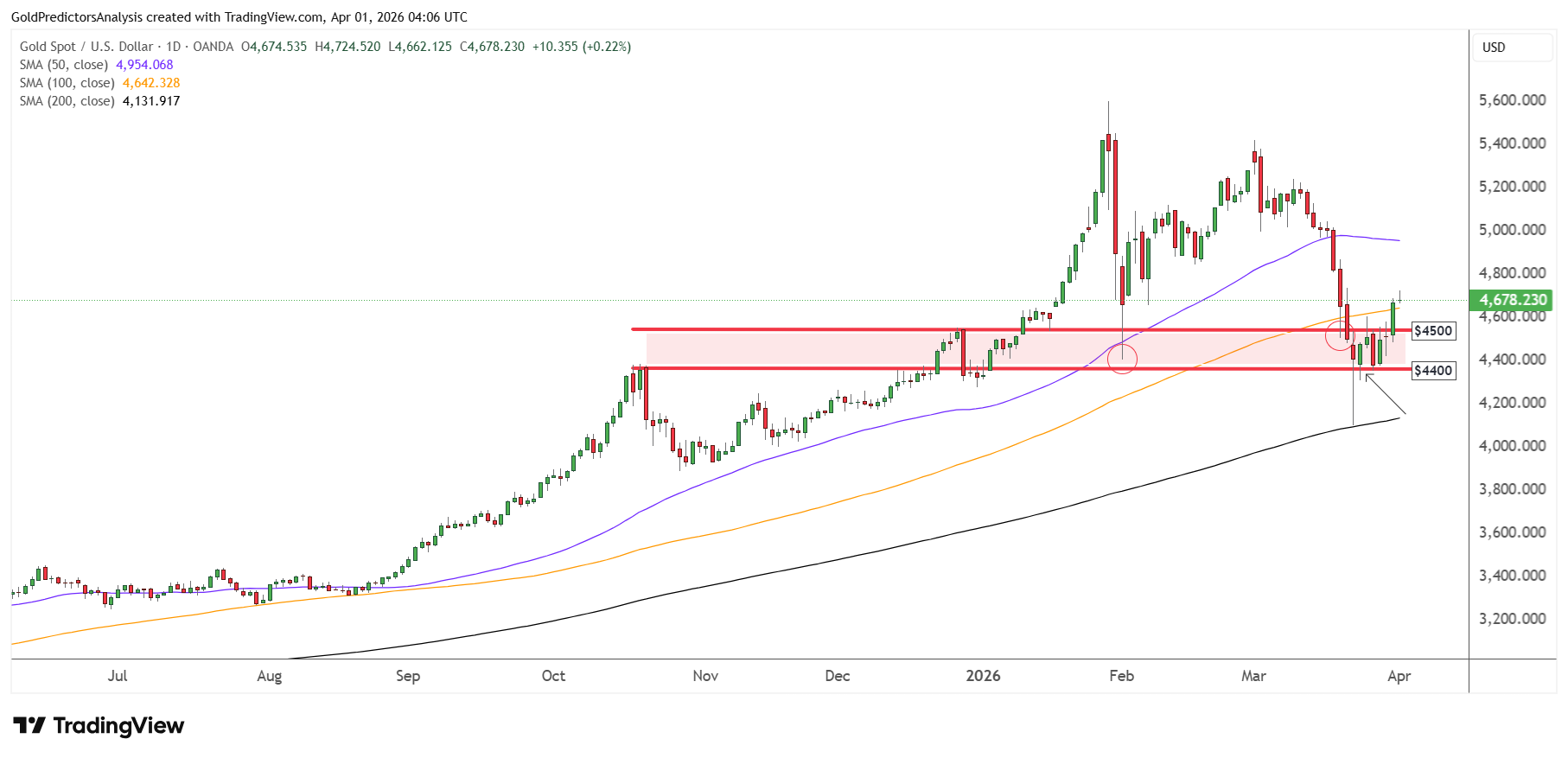 Gold Daily