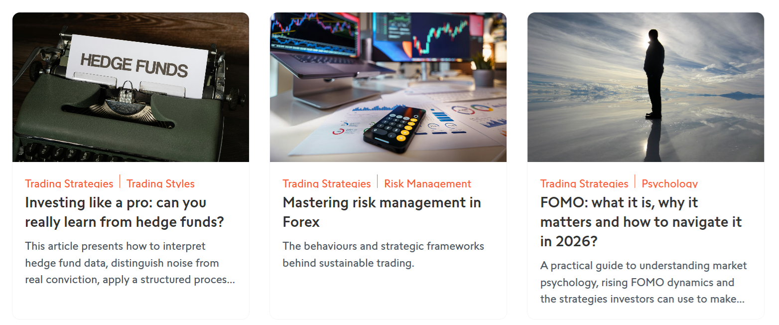 Swissquote’s educational articles
