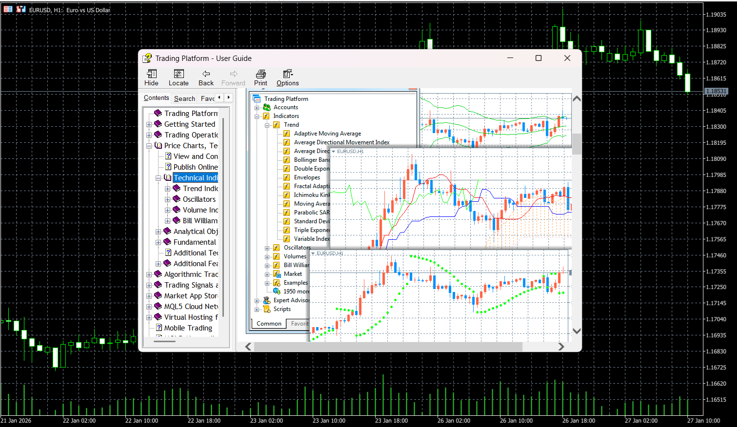MetaTrader’s educational guides