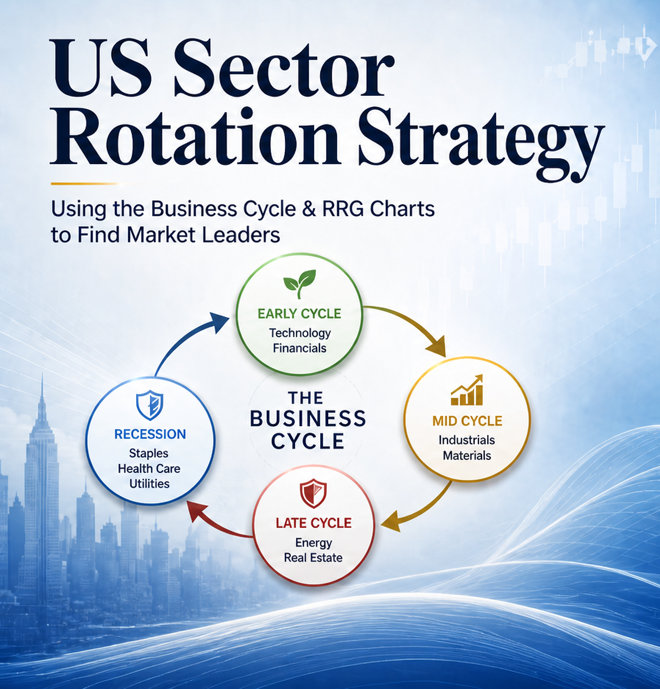 US Sector Rotation Strategy: Using the Business Cycle & RRG Charts to ...