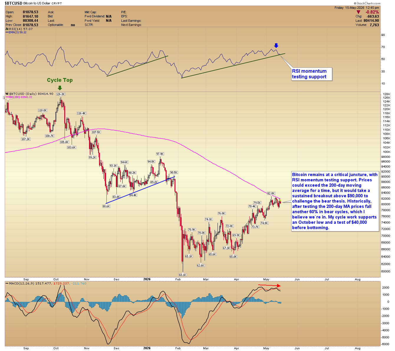 S&P 500 daily chart. Source: www.GoldPredict.com