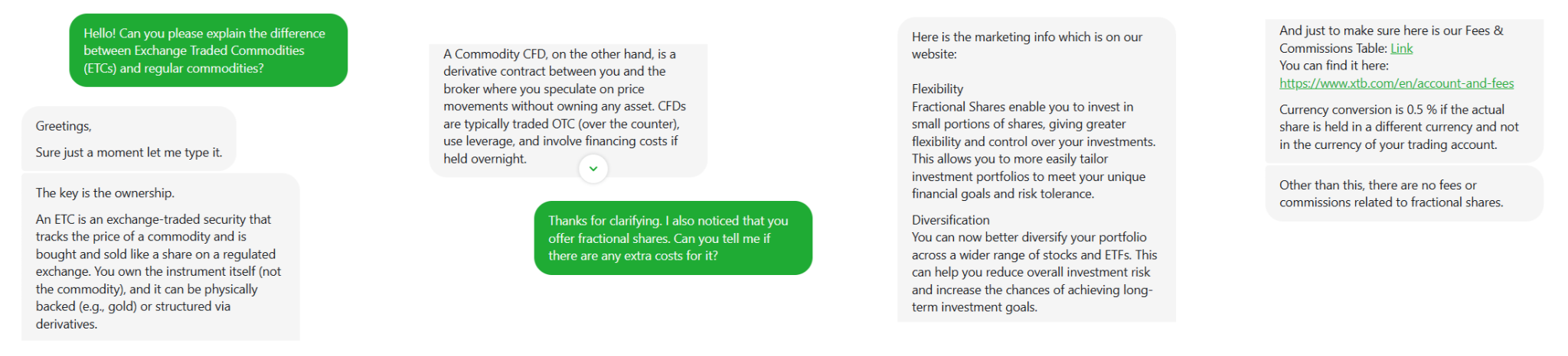 My second conversation with XTB (Source: www.xtb.com)
