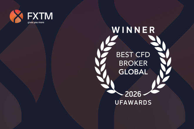 FXTM is the Winner of the "Best CFD Broker Global" at 2026 UF AWARDS