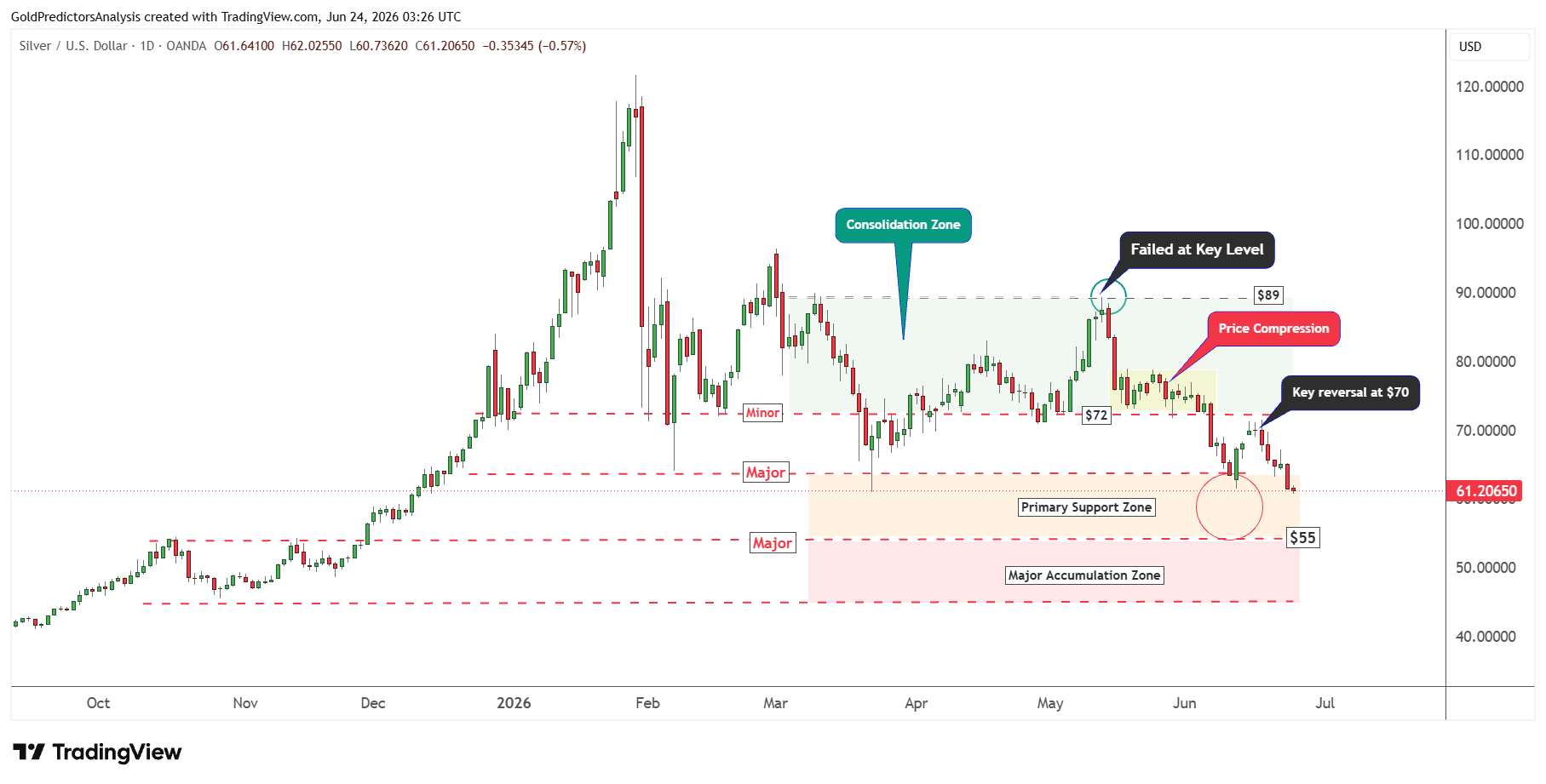 Silver daily