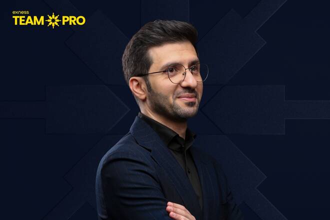 EXNESS TEAM PRO logo and Hussain Almatrouk