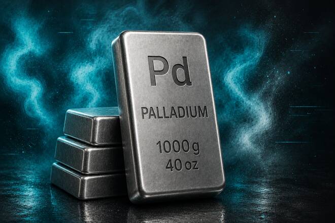 Palladium bullion