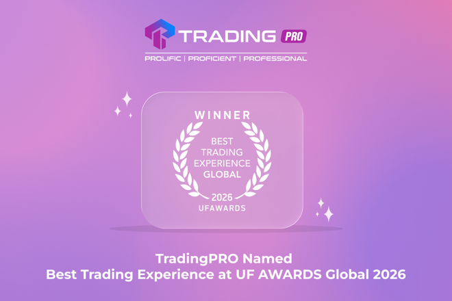 TradingPRO Named Best Trading Experience at UF AWARDS Global 2026