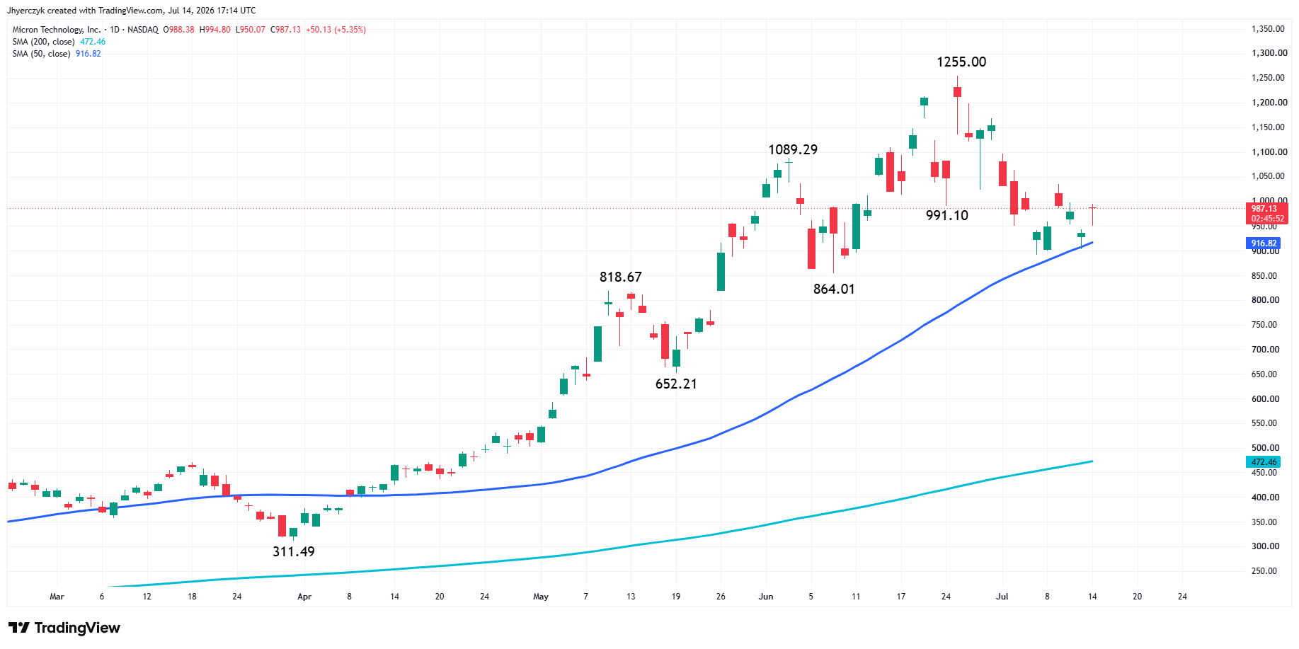 Micron Technology Inc. Analysis