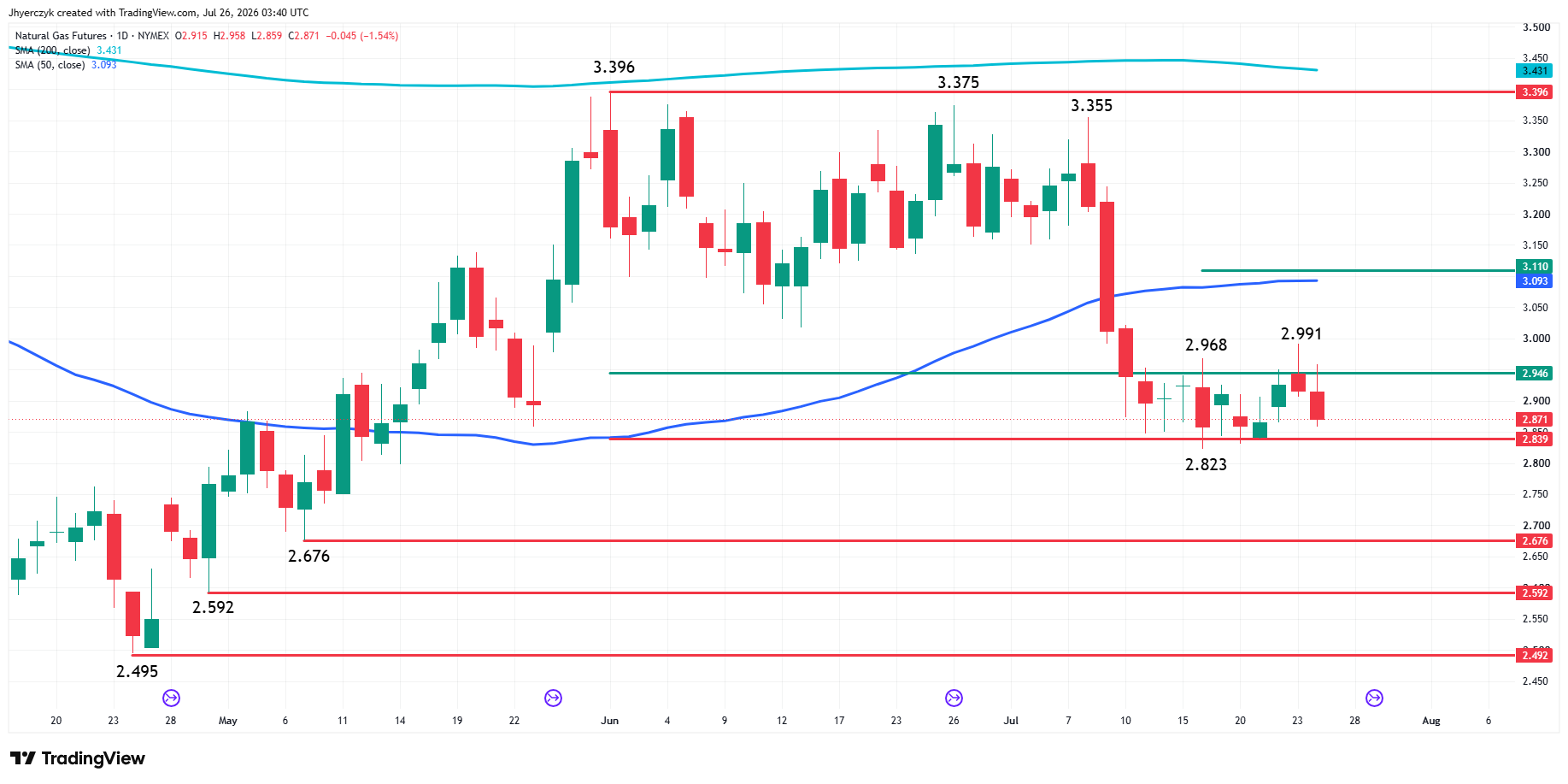 Natural Gas Futures Analysis