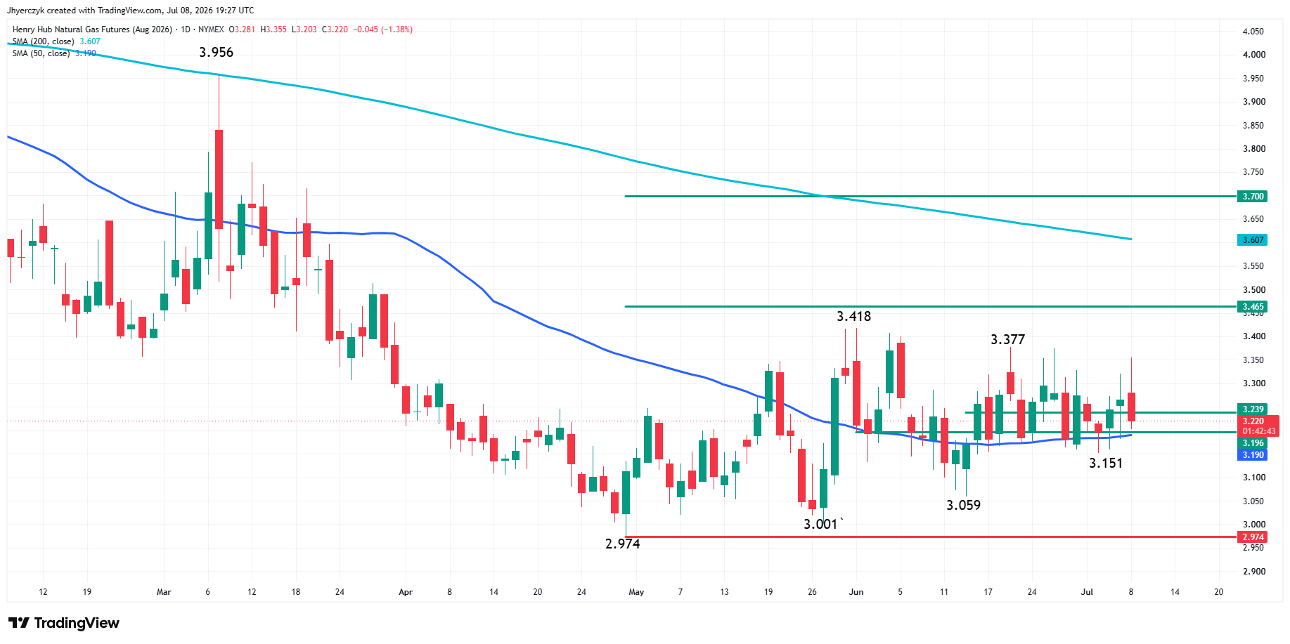 Natural Gas Futures Analysis