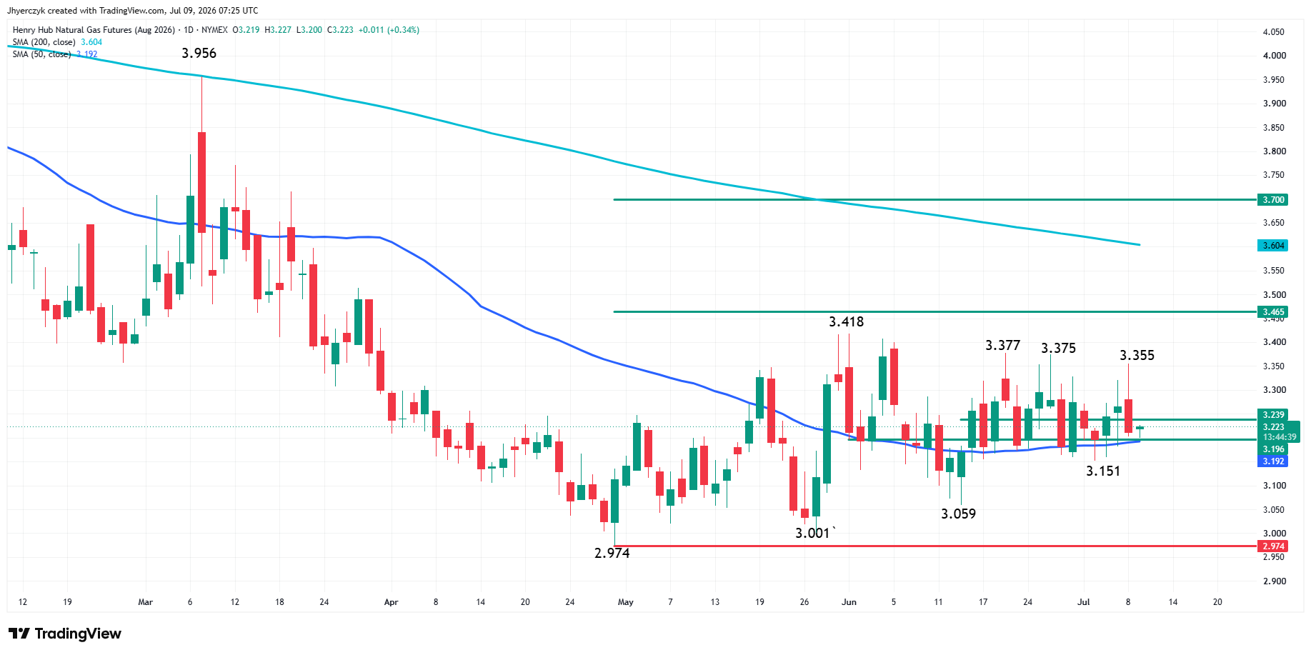Natural Gas Futures Analysis