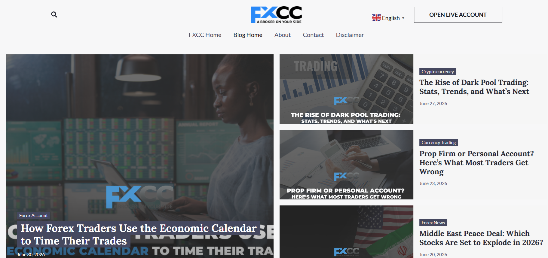 FXCC’s educational blog