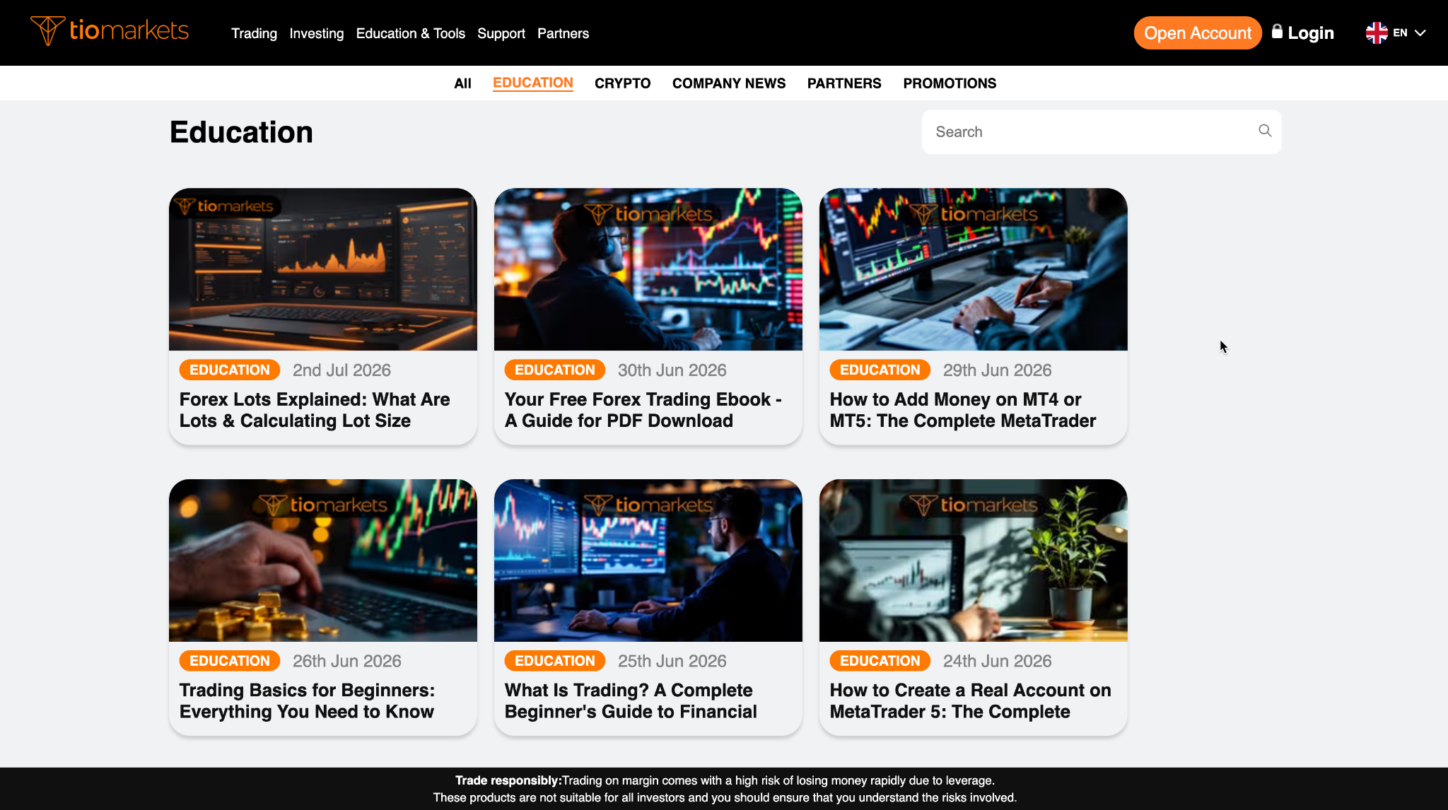 TIOmarkets educational articles