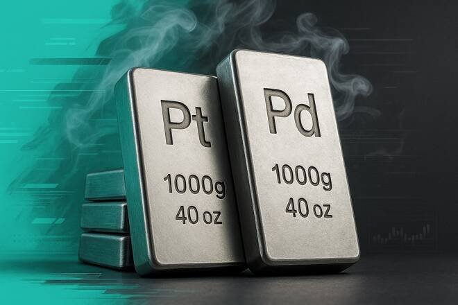 Platinum and Palladium bullion