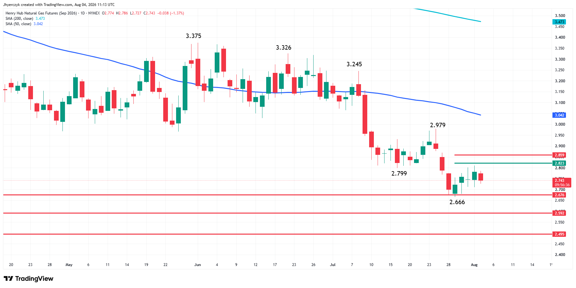 Natural Gas Futures Analysis