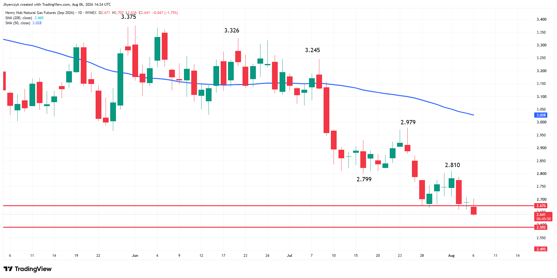 Natural Gas Futures Analysis
