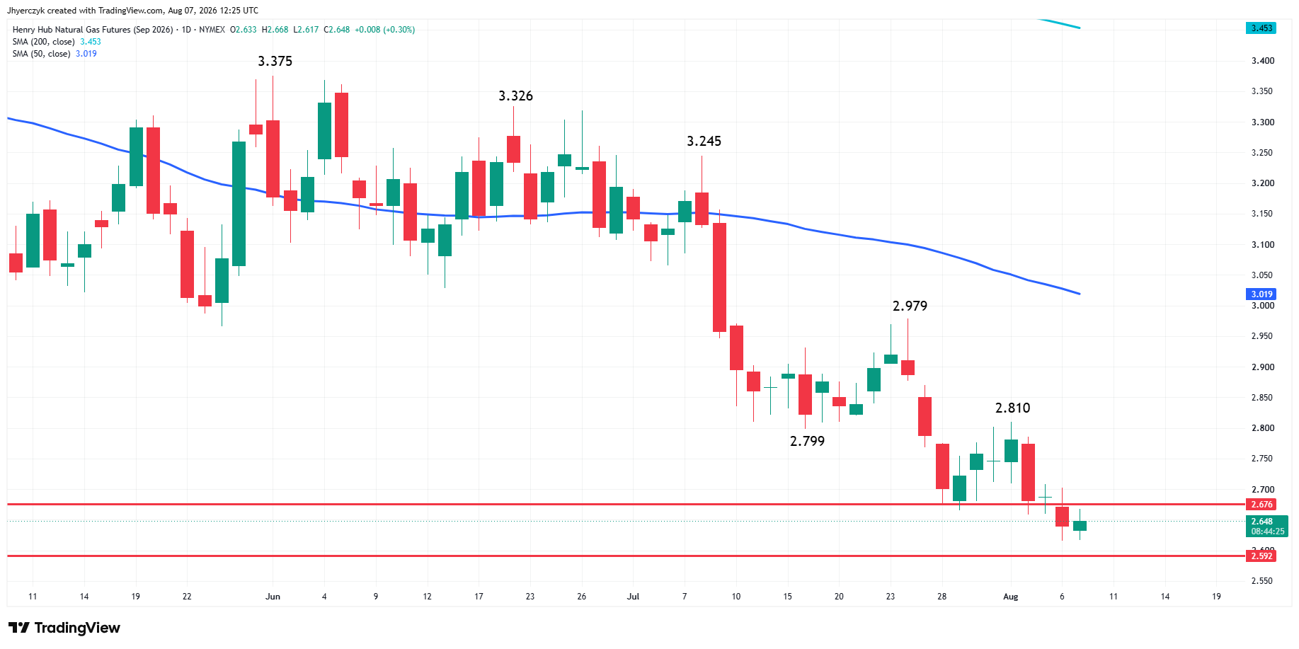 Natural Gas Futures Analysis
