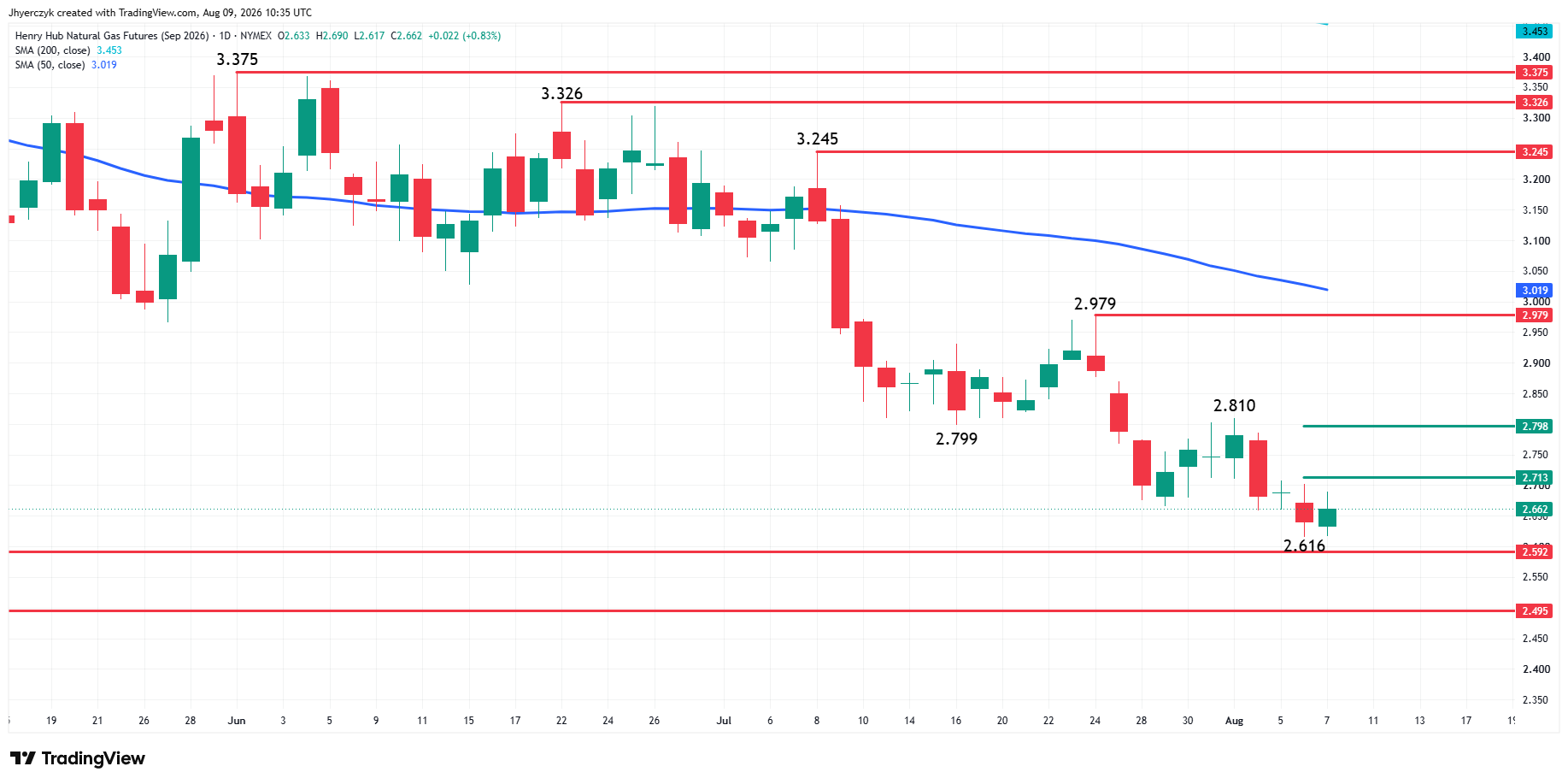 Natural Gas Futures Analysis