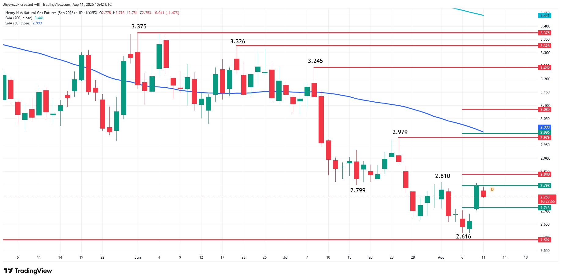 Natural Gas Futures Analysis