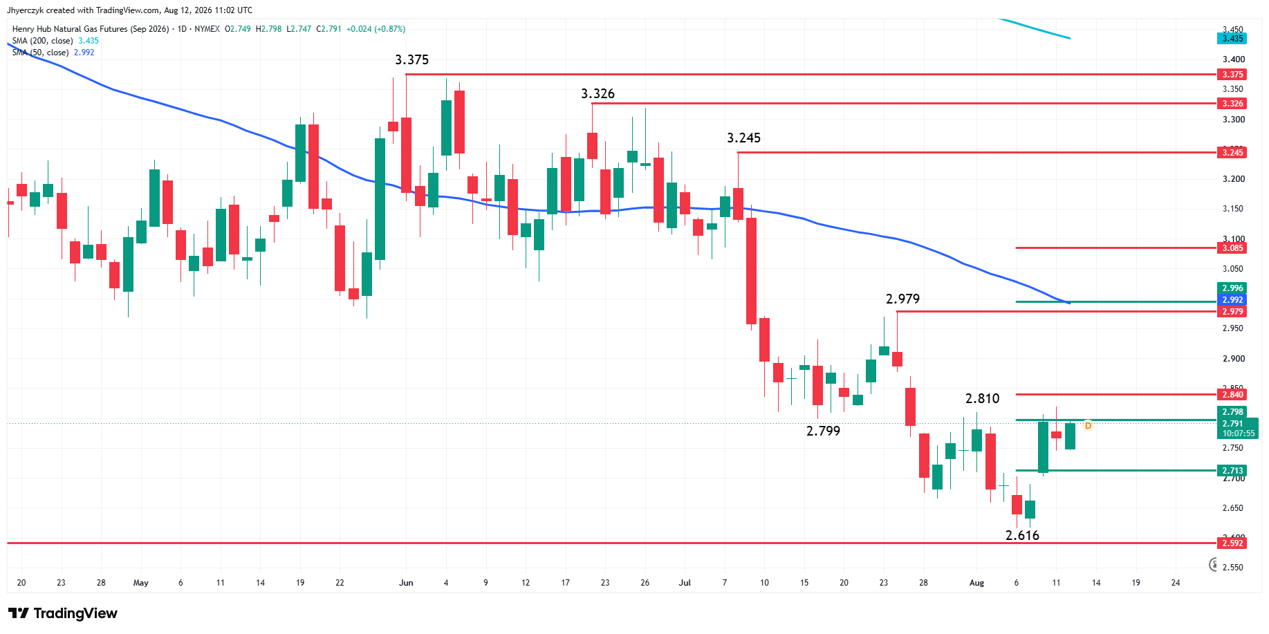 Natural Gas Futures Analysis