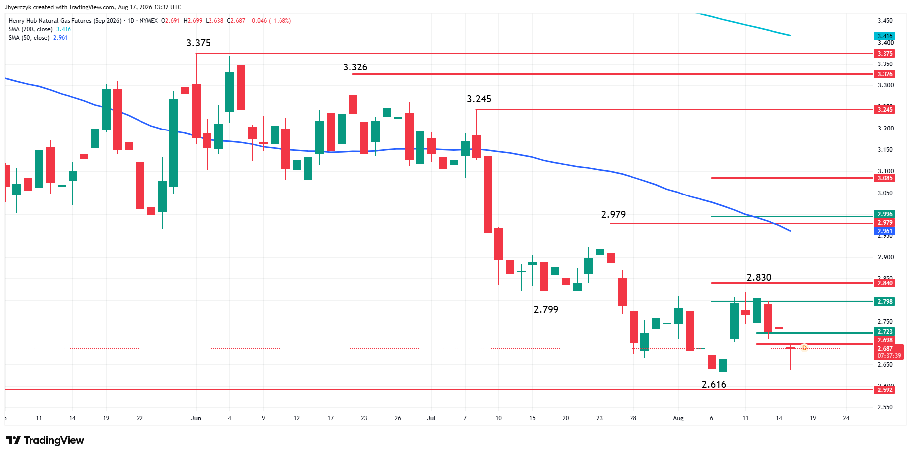 Natural Gas Futures Analysis