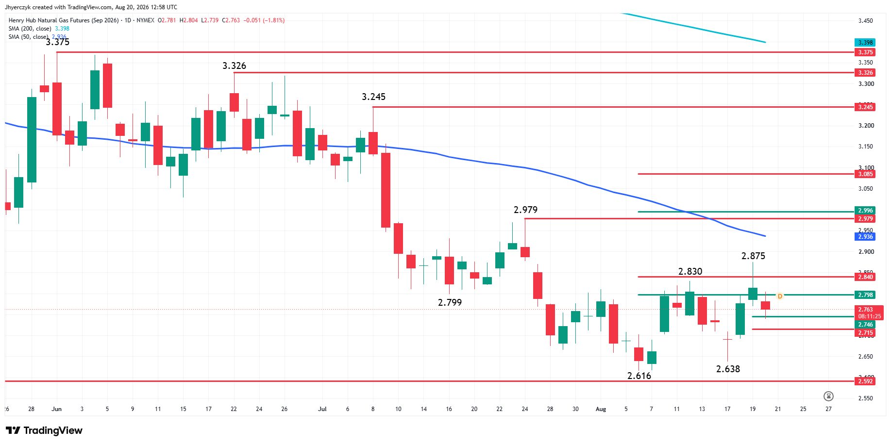 Natural Gas Futures Analysis