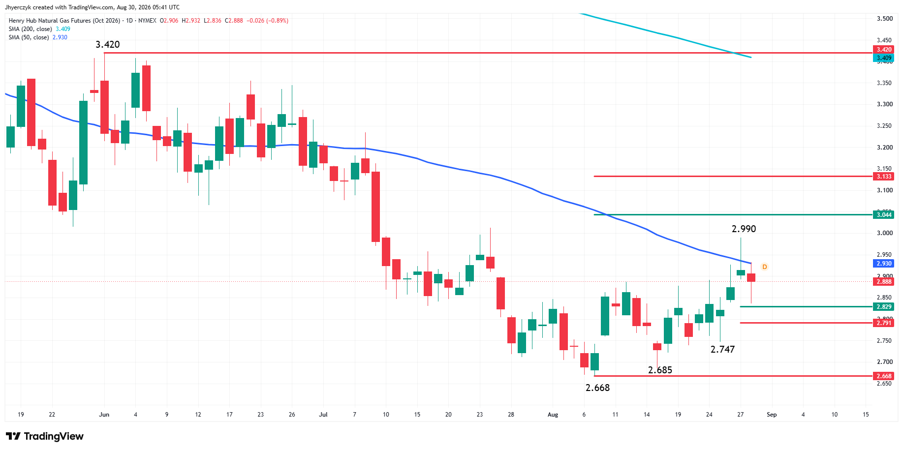 Natural Gas Futures Analysis